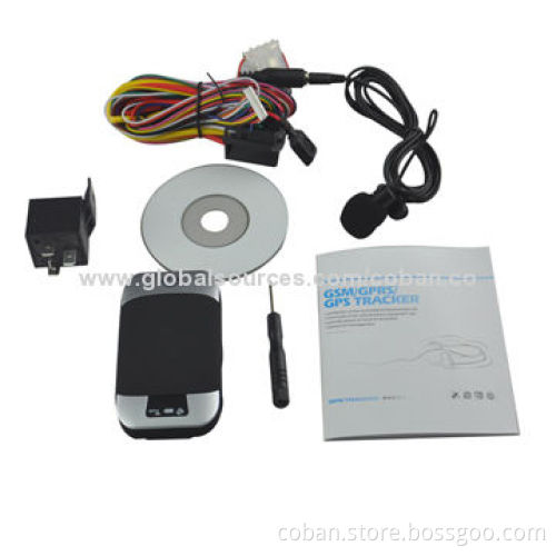 2014 New GPS303 Car/Motorcycle Trackers with FCC/CE Marks, One Year Warranty